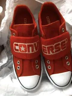 CONVERSE PILEBAND ローカットスニーカー レッド 1CL369