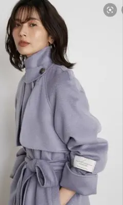 【期間限定値下げ】SNIDEL ウロコカシミヤスタンドカラーコート