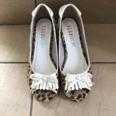 ELLEスポーツ 豹柄フリンジサンダル 23cmのサムネイル