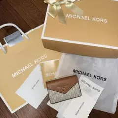 マイケルコース MICHAELKORS 三つ折り財布 財布 ウォレット 保証書付