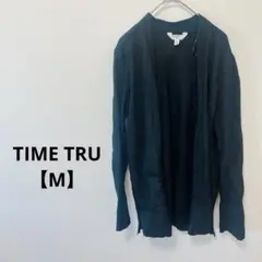 ⭐️1点⭐️TIME TRU 【M】ブラック カーディガン
