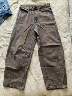 ブラウン デニム