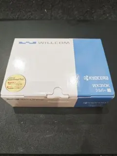ジャンク JUNK!! willcom WX310K シルバー