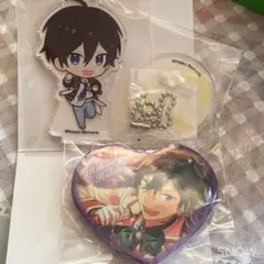 氷鷹北斗　缶バッジ　アクスタ