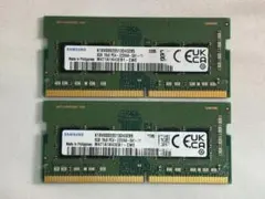 Samsung DDR4-3200 SO-DIMM 8GB×2枚 計16GBのサムネイル