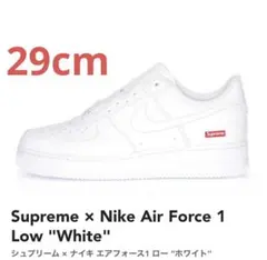【白29cm】Supreme × Nike Air Force 1 Low