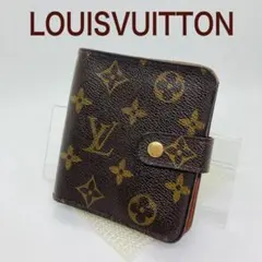 ルイヴィトン コンパクトジップ モノグラム 財布 折財布 859