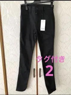 マウジー　スキニーパンツ　黒