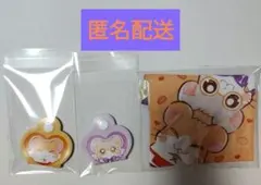 とっとこハム太郎　ミニ巾着　コードホルダー　まいどくん　めがねくん