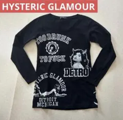 HYSTERIC GLAMOUR ヒスガールデビルガールロゴプリントロンTのサムネイル