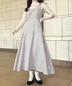 アプレジュール apres jour アソートチャーム付きキャミワンピース