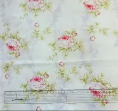 QUILT GATE 薔薇柄プリント　生地幅×1m