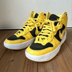ナイキ ダンク ハイ アップ 黒黄 27cm 美品