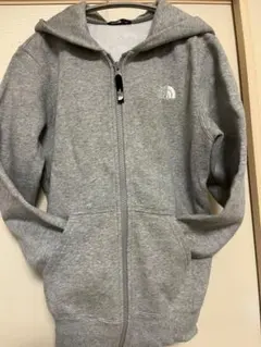 THE NORTH FACE グレー フード付きトレーナー