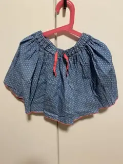 PETIT BATEAU 水玉スカート 116cm