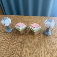 【即日発送】ナチュラルキッチン　ひな祭り　桃の節句　オブジェ　4点セット