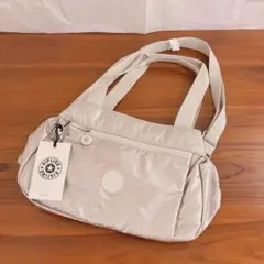 新品 Kipling SEDONA 2WAY ハンドバッグ クラウドメタル