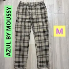 AZUL BY MOUSSY⭐︎チェック柄 総ゴムカジュアルパンツ Mのサムネイル