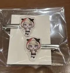 ダンガンロンパ 東武動物公園 ガラポン A賞 アクリルヘアクリップ 狛枝