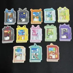 【非売品】ピカチュウ賞ステッカー13種コンプセット（ホログラム6枚含む）