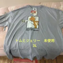 Tシャツ　トム&ジェリー　未使用　3L