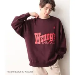 【WENDY'S×JUNRed別注】クルースウェット