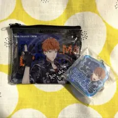 【ヒプマイ】サンキューマートコラボ　クリアフラットポーチ　毒島メイソン理鶯