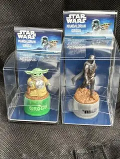 スターウォーズ マンダロリアンアンドグローグー ボトルキャップ 3個セット スターウォーズ マンダロリアンアンドグローグー ボトルキャップ 3個
