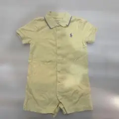 ラルフローレン　ソフト コットン ポロ ショートオール　80センチ