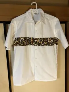 A BATHING APE classics ホワイトカラーシャツ sizeM