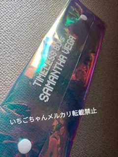 Samantha Vegaオーロラクリアケース☆サマンサベガクリアポーチほぼ新品のサムネイル