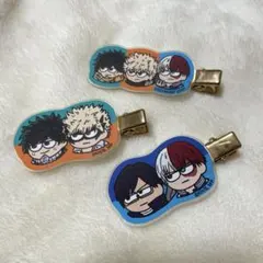 僕のヒーローアカデミア ロフトヒーロープラザ ジロリ ヘアクリップ 3点セット
