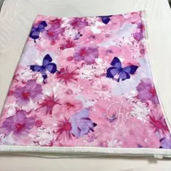 Rady houseline トロピカルフラワー 毛布 ダブルサイズ ピンク