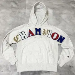 Champion reverse weave パーカー Y2K ビッグロゴ