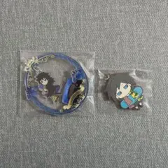 鬼滅の刃 ニジゲンノモリ ゆらゆらアクリルスタンド ラバーマスコット 冨岡義勇