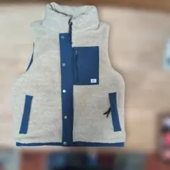 ジムマスター フリース素材のカジュアルリバーシブルベスト