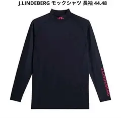 J.LINDEBERG モックネックシャツ ブラック Lサイズ - メルカリ