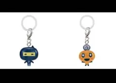 【最安】たまごっち めじるしアクセサリー３　ござるっち　めめっち　2点セット