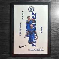 Enzo Fernández Chelsea FC ポスター A4 パロディー