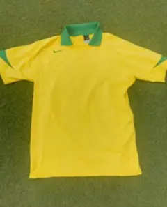 00s NIKE ナイキ tシャツ イエロー グリーン XL　ブラジル