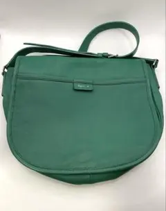 agnes b. 本革ソフトレザーショルダーバッグ