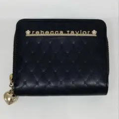 REBECCA TAYLOR レベッカテイラー　折り　財布　黒　ハート　花のサムネイル