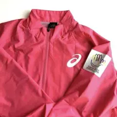 ASICS ピンク M ウィンドブレーカー unisex 東京25デフリンピック