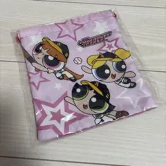 ホークス　パワーパフガールズ　巾着　ポーチのサムネイル
