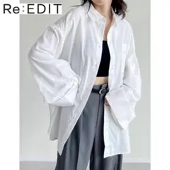 Re:EDIT オックスビッグカフスワイドスリーブシャツのサムネイル