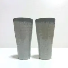 ペア タンブラー 陶器 湯のみ ビールグラス グラス