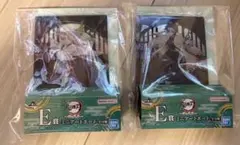 一番くじ 鬼滅の刃 ～雷の兄弟～ E賞 ミニアートボード　2種セット