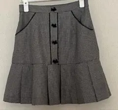 andmary Bibi pleats mini skirt M - メルカリ