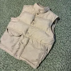 Woolrich ベージュ ダウンベスト M 白タグ