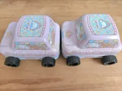 【サンリオピューロランド】シナモロール車型缶×2